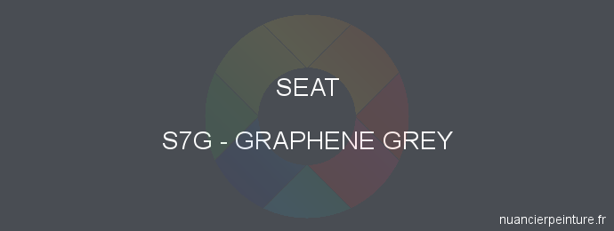 Peinture Seat S7G Graphene Grey