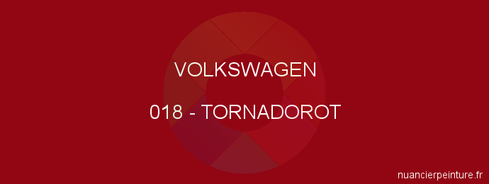 Peinture Volkswagen 018 Tornadorot