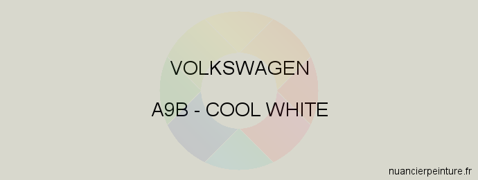 Peinture Volkswagen A9B Cool White