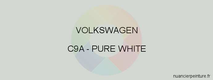 Peinture Volkswagen C9A Pure White