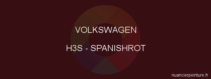 Peinture Volkswagen H3S Spanishrot