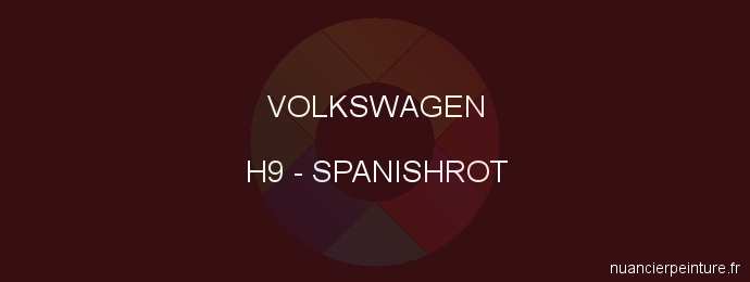 Peinture Volkswagen H9 Spanishrot