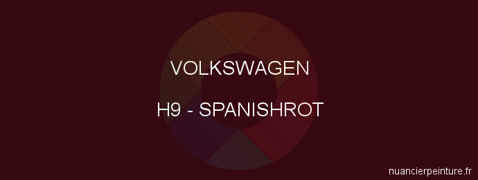 Peinture Volkswagen H9 Spanishrot