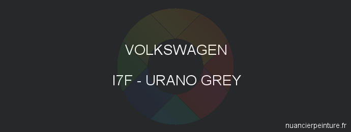 Peinture Volkswagen I7F Urano Grey