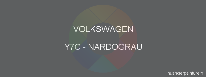 Peinture Volkswagen Y7C Nardograu