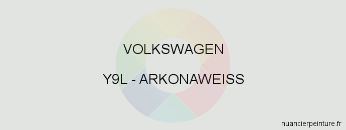 Peinture Volkswagen Y9L Arkonaweiss