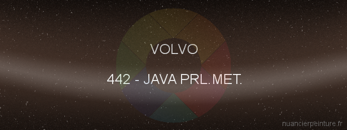 Peinture Volvo 442 Java Prl.met.