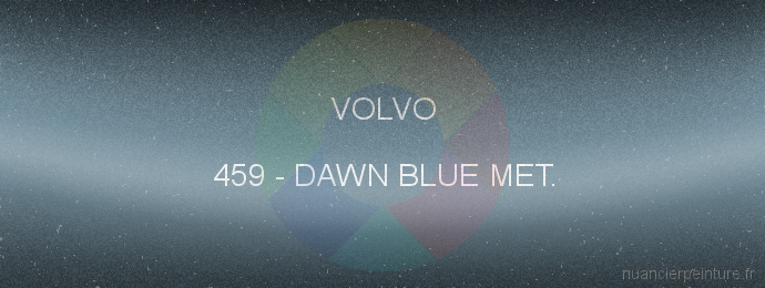 Peinture Volvo 459 Dawn Blue Met.