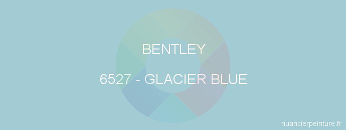 Peinture Bentley 6527 Glacier Blue