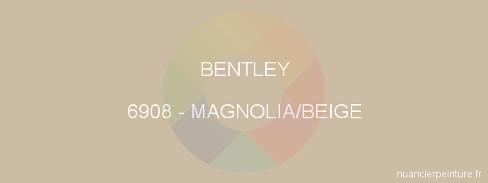 Peinture Bentley 6908 Magnolia/beige